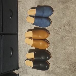 3 Pairs of Clogs